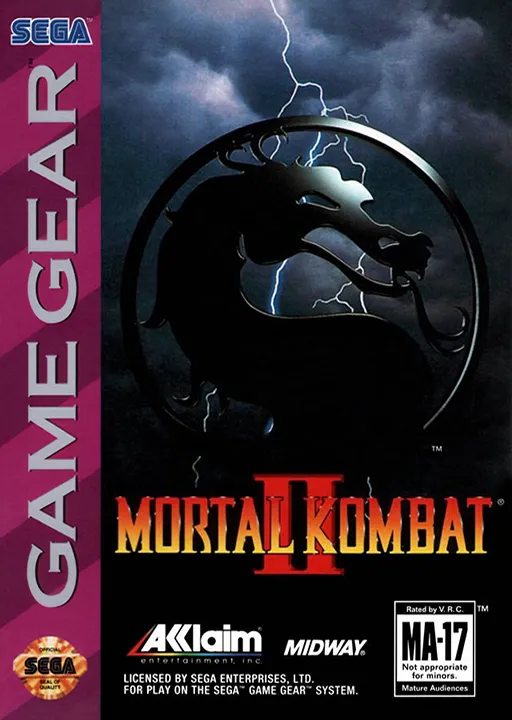 Обложка игры Mortal Kombat II